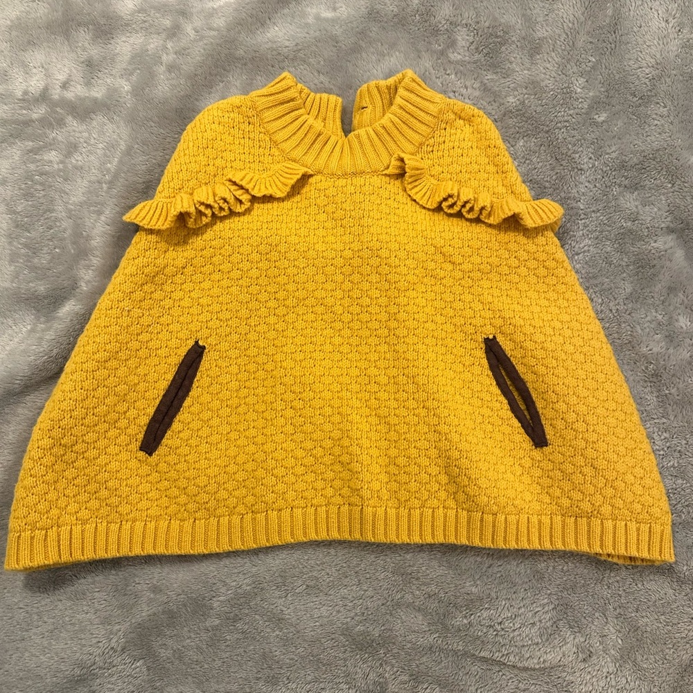 Janie and Jack 2T Girls Fall Poncho